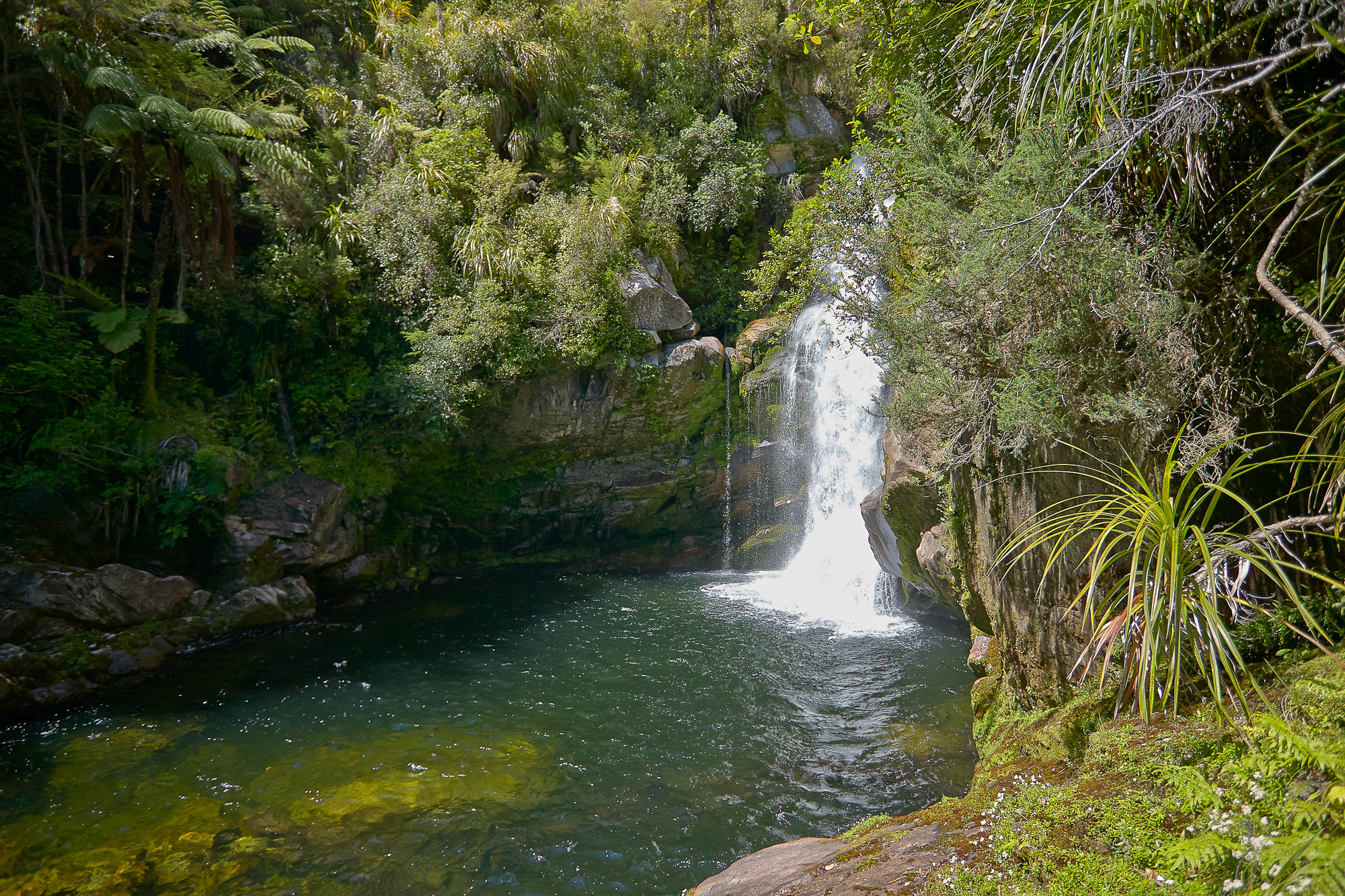 waterfall near Wanganui, North Island
